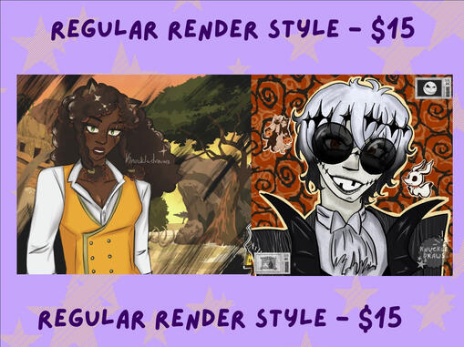 $15 Regular Render Style